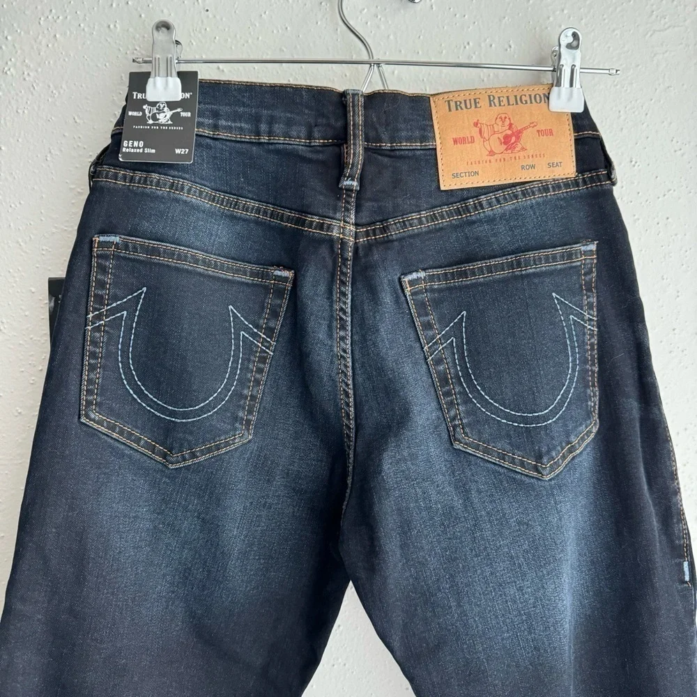 True Religion Geno Relaxed Slim Fit Jeans – Men’s Waist Size 27